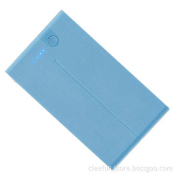 Super slim power bank, 5,000mAh with polymer battery, ABS housing material